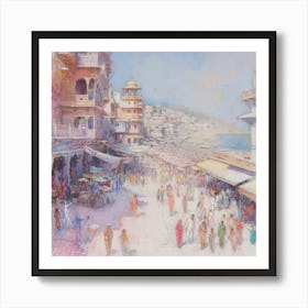 Ganga Sagar Art Print