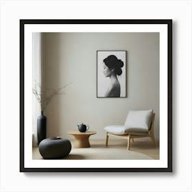 Portrait Of A Woman 5 Art Print