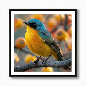 Blue-Winged Warbler 2 Art Print