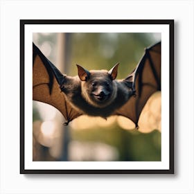 Bat In Flight Art Print