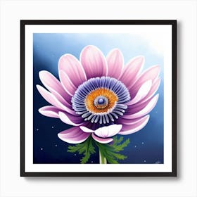 Flower Painting Art Print