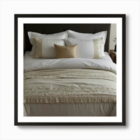 Bedroom With A Bed Art Print