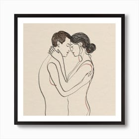 'Love' 8 Art Print