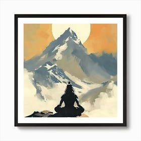 Lord Shiva 3 Art Print