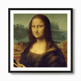 Mona Lisa  Art Print