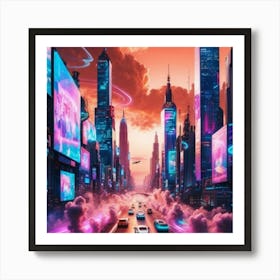 Cityscape Art Print