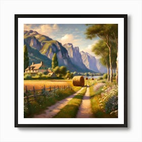 Country Road 2 Art Print