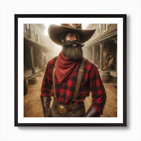 Cowboy 1 Art Print