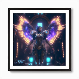 Angel Wings 3 Art Print