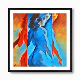 Nude Woman Nude Art Print
