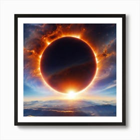 Eclipse - Eclipse Stock Videos & Royalty-Free Footage Art Print