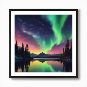 Aurora Borealis 173 Art Print