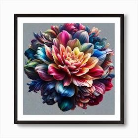 Dahlia 6 Art Print