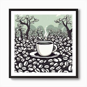 Coffee Beans 178 Art Print