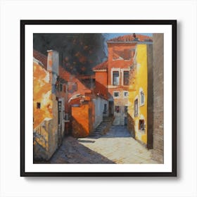 Venice Alley Art Print