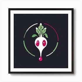 Beet Logo 7 Art Print