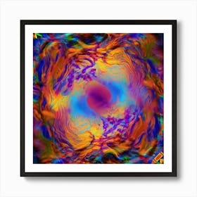 Fractal Vortex Art Print