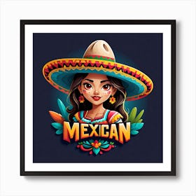 Mexican Girl 85 Art Print