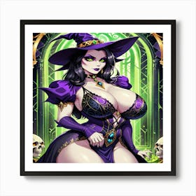 Witches 2 Art Print