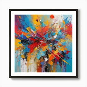 Abstract Painting 9 Art Print