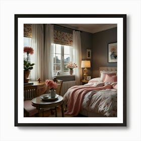 Swedish Bedroom Art Print