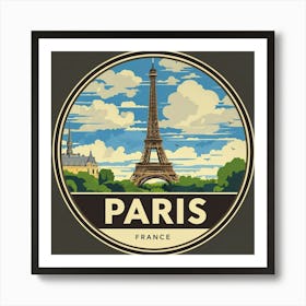 Paris France Art Print