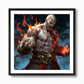 God Of War 8 Art Print