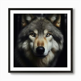 Wolf art Art Print