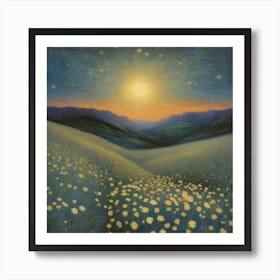 Starry Night 8 Art Print