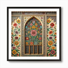 Arabic art (Baghdad style) Art Print