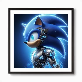 Sonic The Hedgehog 77 Art Print