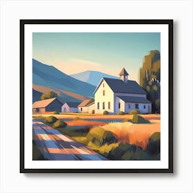 Country Road Art Print