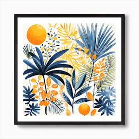 Tropical Print Art Print