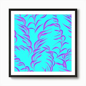 Branches Leaves Colors Summer 1 Art Print