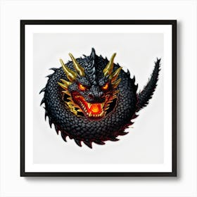 Dragon'S Head Art Print