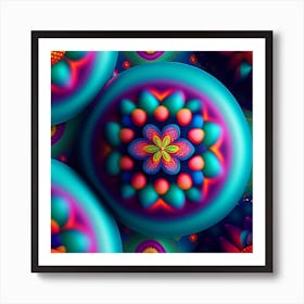 Psychedelic Art 1 Art Print