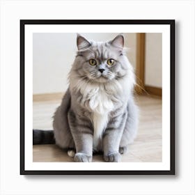 fat cat Art Print