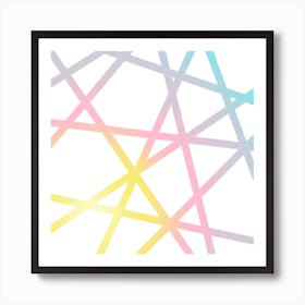 Unicorn X Rainbow Art Print