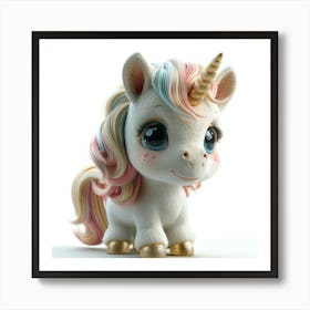 Cute Unicorn 862 Art Print