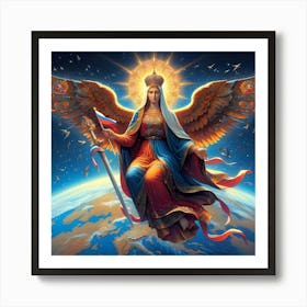 Angel Of Russia Art Print