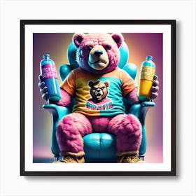 Teddy Bear Art Print