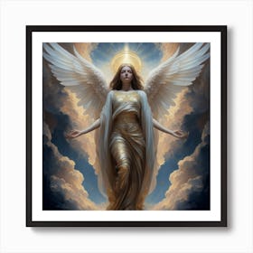 Angel 7 Art Print