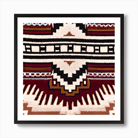 Navajo Rug Art Print