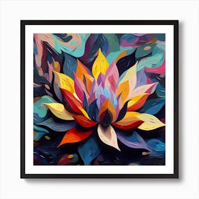 Lotus Flower 40 Art Print