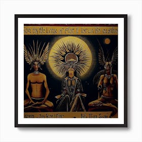 Ancient Movies From The Star Industri Poster Art Print