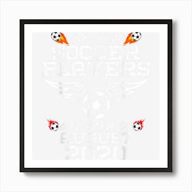 4 Year Old Birthday In August 2020 Best Volleyball Players 1 Art Print