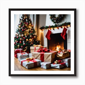 Christmas Presents 1 Art Print