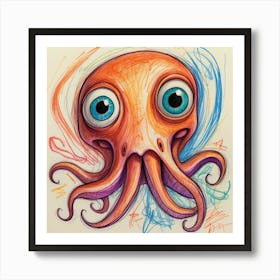 Octopus 119 Art Print