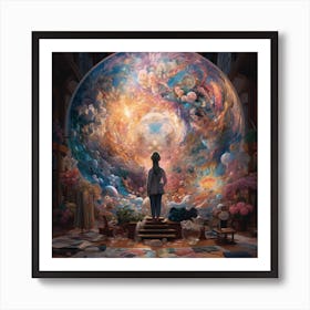  A Sphere Of Clouds Art Print