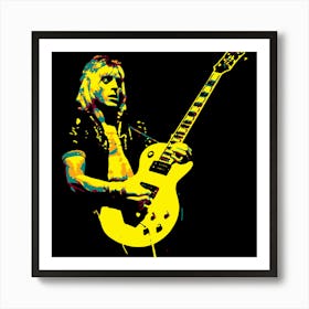 Mick Ronson American Guitarist Musician Legend Art Print